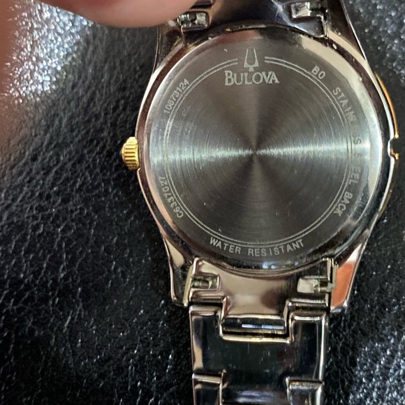 Ladies\' Bulova Crystal Accent Two-Tone Watch